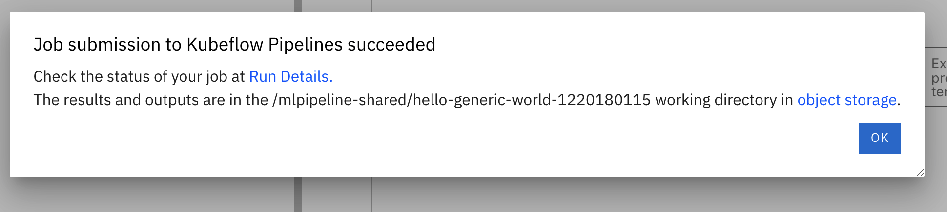 Elyra example sucess